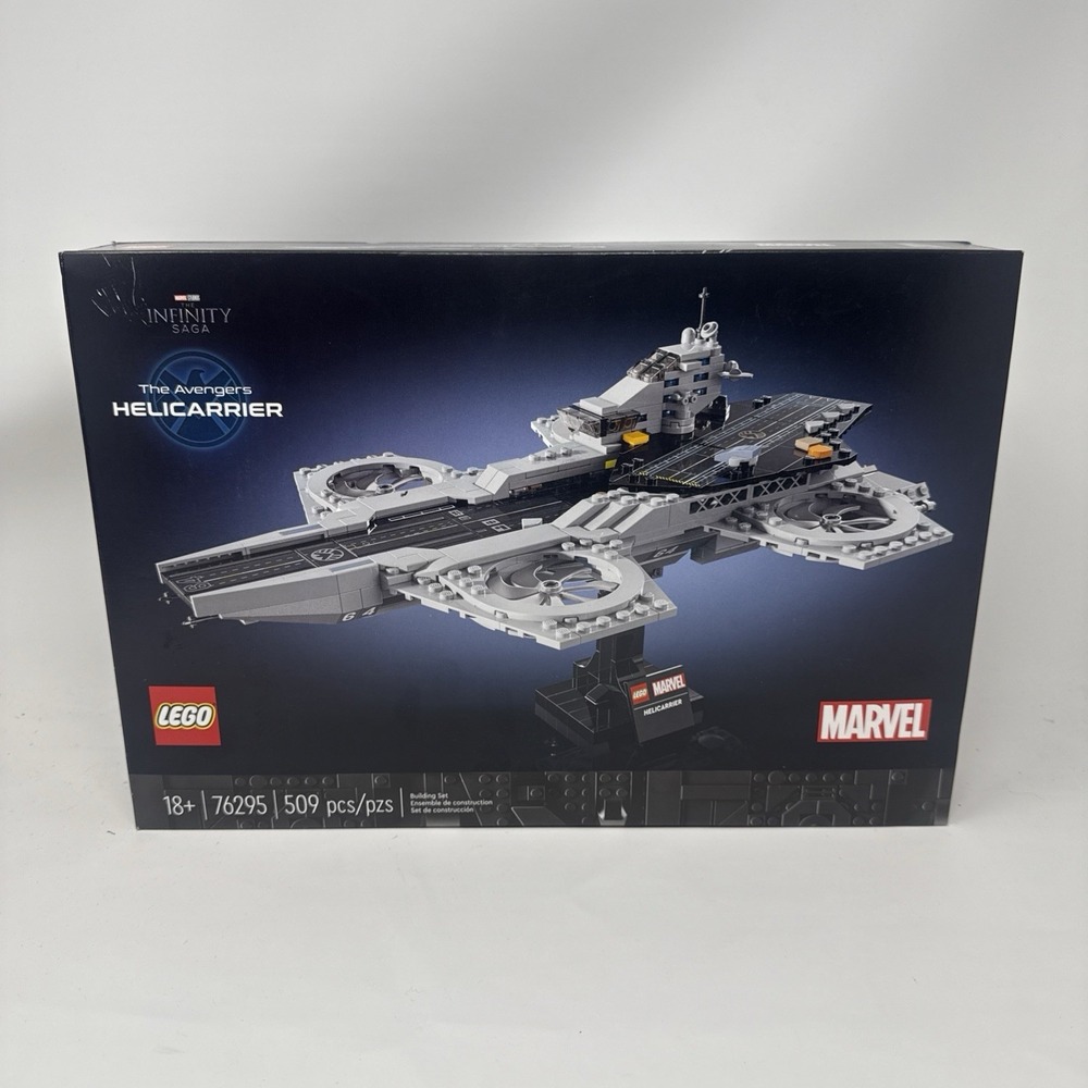 LEGO 76295 Marvel The Avengers HELICARRIER 509pc Building Toy Set (Retired) NEW